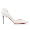 Iriza – 85 mm pumps – nappalæder – Bianco – kvinder