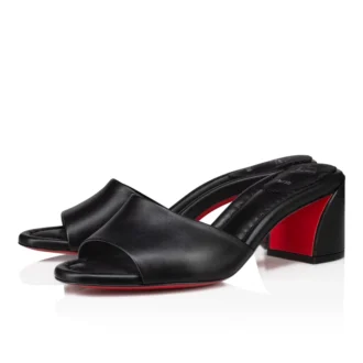 Jane Mule – 55 mm mule – lammeskind – sort – kvinder Jane Mule – 55 mm mule – lammeskind – sort – kvinder