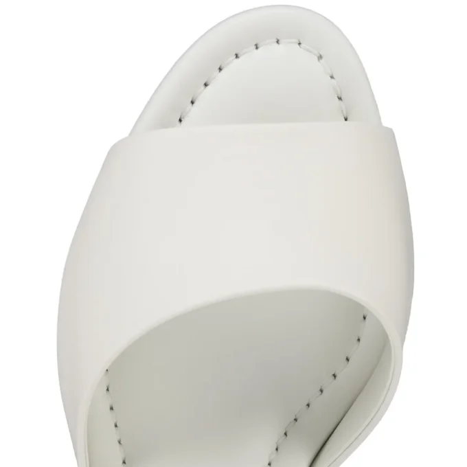 Jane Mule – 55 mm mule – Nappalæder – Bianco – Dame