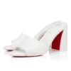 Jane Mule – 85 mm mule – lammeskind – Bianco – Dame