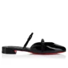 Jane Nina – Mules – Lakeret kalveskind – Sort – Dame