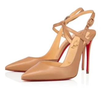 Jenlove – 100 mm pumps med remme – kidskind – blush – kvinder Jenlove – 100 mm pumps med remme – kidskind – blush – kvinder