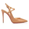 Jenlove – 100 mm pumps med remme – kidskind – blush – kvinder Jenlove – 100 mm pumps med remme – kidskind – blush – kvinder