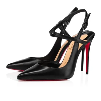 jenlove 100 mm pumps med remme kidskind sort kvinder 1 330x330 - Jenlove - 100 mm pumps med remme - kidskind - sort - kvinder