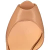 Jenlove – 120 mm pumps med åben tå – kidskind – blush – kvinder Jenlove – 120 mm pumps med åben tå – kidskind – blush – kvinder