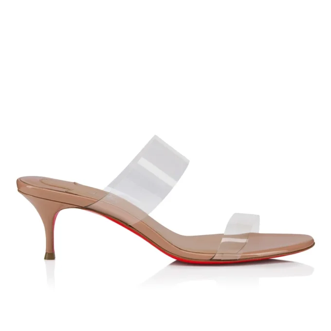 Just Nothing – 55 mm mule – TPU og laklæder – Blush – Dame