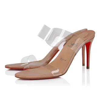 Just Nothing – 85 mm mule – laklæder og TPU – Blush – Dame Just Nothing – 85 mm mule – laklæder og TPU – Blush – Dame