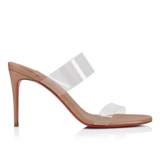 Just Nothing – 85 mm mule – laklæder og TPU – Blush – Dame Just Nothing – 85 mm mule – laklæder og TPU – Blush – Dame