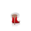 Just Nothing – 85 mm mule – laklæder og TPU – Blush – Dame
