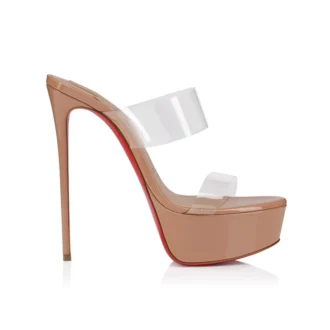 Just Nothing Alta – 150 mm mule – TPU og laklæder – Blush – Dame Just Nothing Alta – 150 mm mule – TPU og laklæder – Blush – Dame