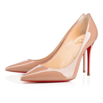 Kate – 100 mm pumps – laklæder – blush Kate – 100 mm pumps – laklæder – blush