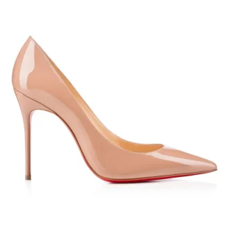 Kate – 100 mm pumps – laklæder – blush Kate – 100 mm pumps – laklæder – blush
