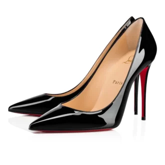 Kate – 100 mm pumps – laklæder – sort – kvinder Kate – 100 mm pumps – laklæder – sort – kvinder