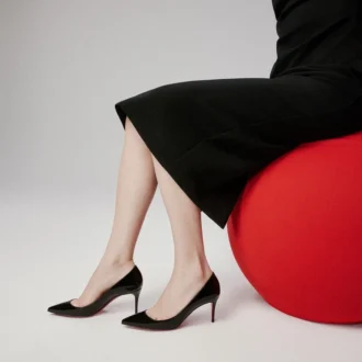Kate – 70 mm pumps – laklæder – sort – kvinder Kate – 70 mm pumps – laklæder – sort – kvinder