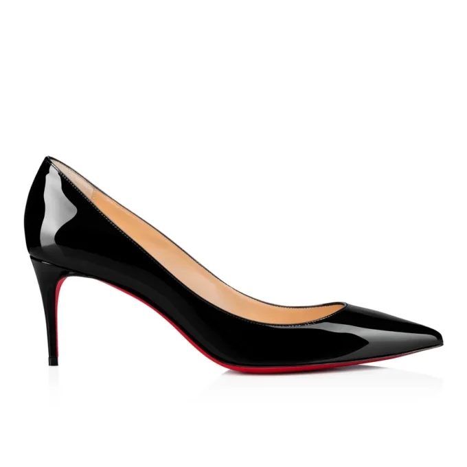 Kate – 70 mm pumps – laklæder – sort – kvinder