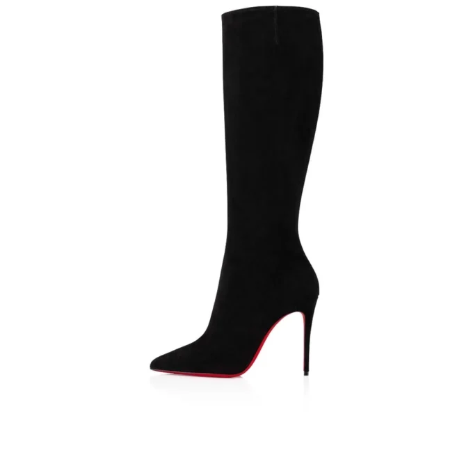 Kate Botta – 100 mm støvler – Veau Velours – Sort