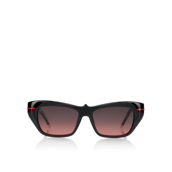 Kate Lb0019 – Solbriller – Acetat – Sort røget