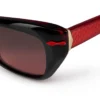 Kate Lb0019 – Solbriller – Acetat – Sort røget