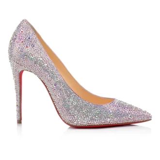 Kate Strass – 100 mm pumps – metallisk ruskind – version Ab – kvinder