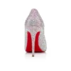 Kate Strass – 100 mm pumps – metallisk ruskind – version Ab – kvinder Kate Strass – 100 mm pumps – metallisk ruskind – version Ab – kvinder