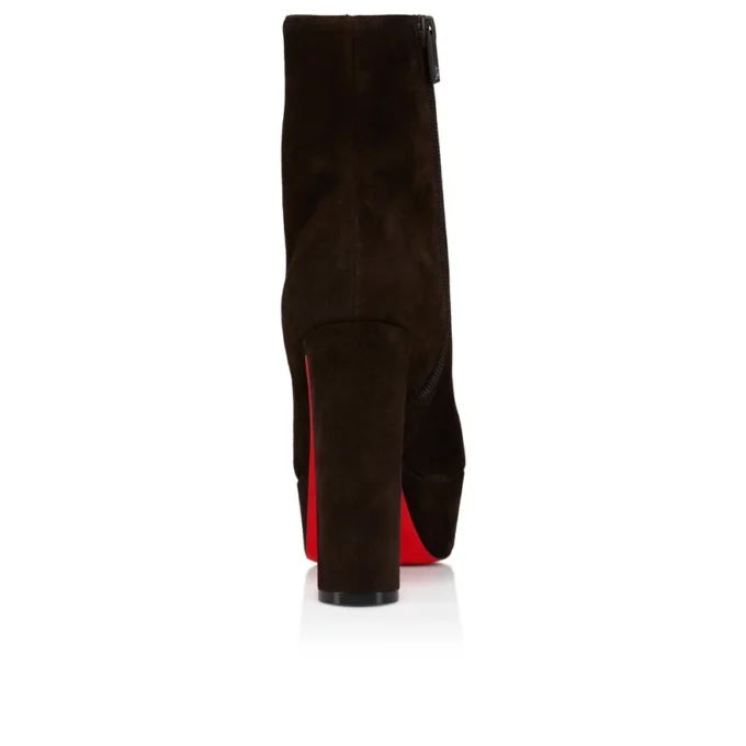 Loo Booty – 130 mm lave støvler – Veau Velours – Cafa – Dame Loo Booty – 130 mm lave støvler – Veau Velours – Cafa – Dame
