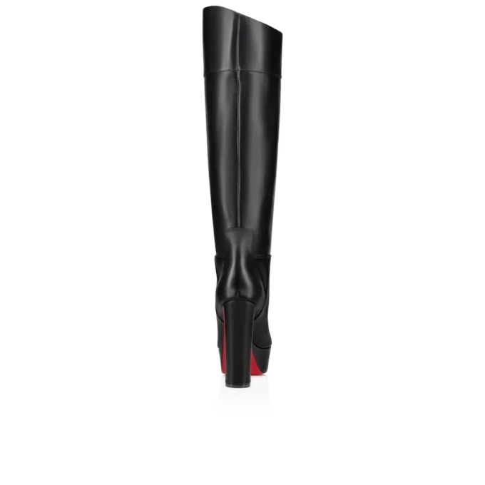 Loo Botta Alta – 130 mm støvler – kalveskind – sort – kvinder