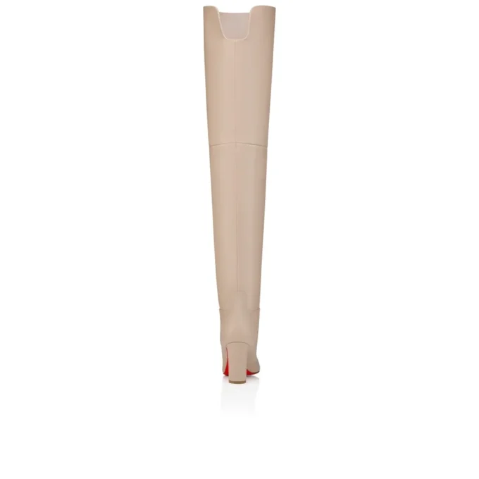 Loo lårstøvler – 85 mm lårstøvler – kalveskind – perle – kvinder Loo lårstøvler – 85 mm lårstøvler – kalveskind – perle – kvinder