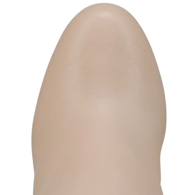 Loo lårstøvler – 85 mm lårstøvler – kalveskind – perle – kvinder Loo lårstøvler – 85 mm lårstøvler – kalveskind – perle – kvinder