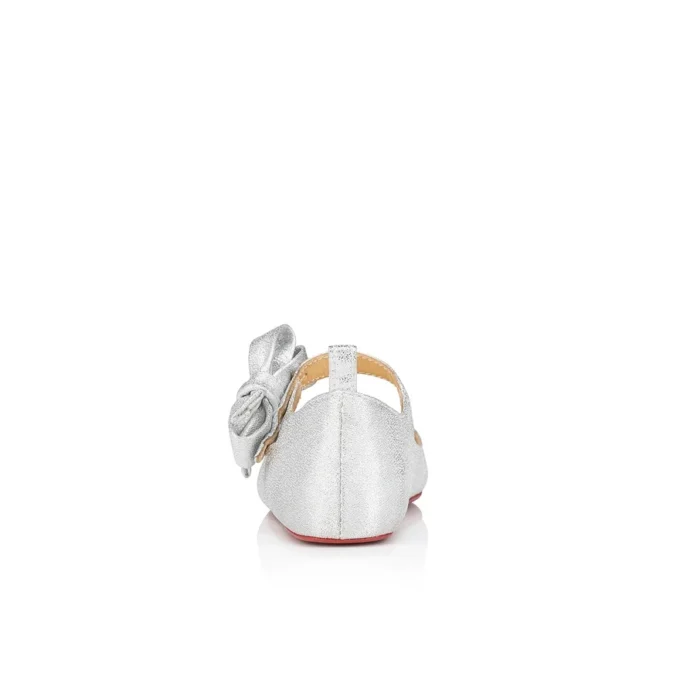 Lou Babe – Ballerinasko – Lurex – Sølv – Baby