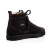 Lou Spikes – Højtop-Sneakers – Ruskind og pigge – Sort – Herre