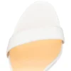 Loubi Queen – 120 mm sandaler – lammeskind – Bianco