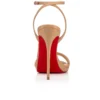 Loubi Queen – 120 mm sandaler – Nappalæder – Nude 1 – Dame