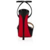Loubi Queen Alta – 150 mm pumps – nappalæder – sort – kvinder