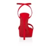 Loubi Queen Alta – 150 mm remsandaler – crepesatin – Loubi – kvinder Loubi Queen Alta – 150 mm remsandaler – crepesatin – Loubi – kvinder