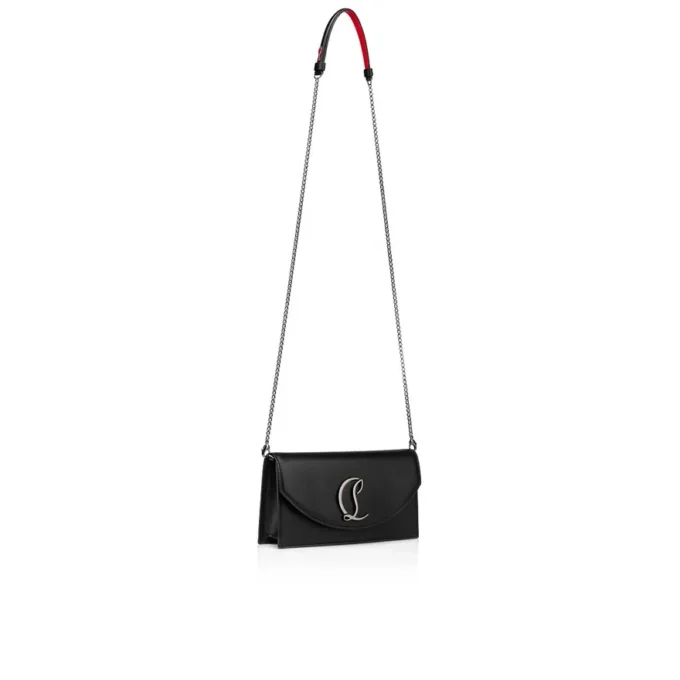 Loubi54 – Clutch – Kalveskind og metal – Sort Loubi54 – Clutch – Kalveskind og metal – Sort