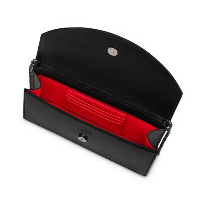 Loubi54 – Clutch – Kalveskind og metal – Sort Loubi54 – Clutch – Kalveskind og metal – Sort