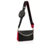 Loubila – Crossbody-taske – Kalveskind med struktur og glat kalveskind – Sort