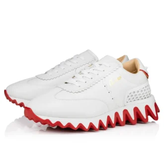Loubishark – Sneakers – Kalveskind, neopren og gummi – Hvid – Herre Loubishark – Sneakers – Kalveskind, neopren og gummi – Hvid – Herre