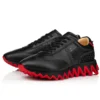 Loubishark – Sneakers – Kalveskind og neopren – Sort – Herre