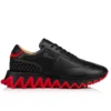 Loubishark – Sneakers – Kalveskind og neopren – Sort – Herre