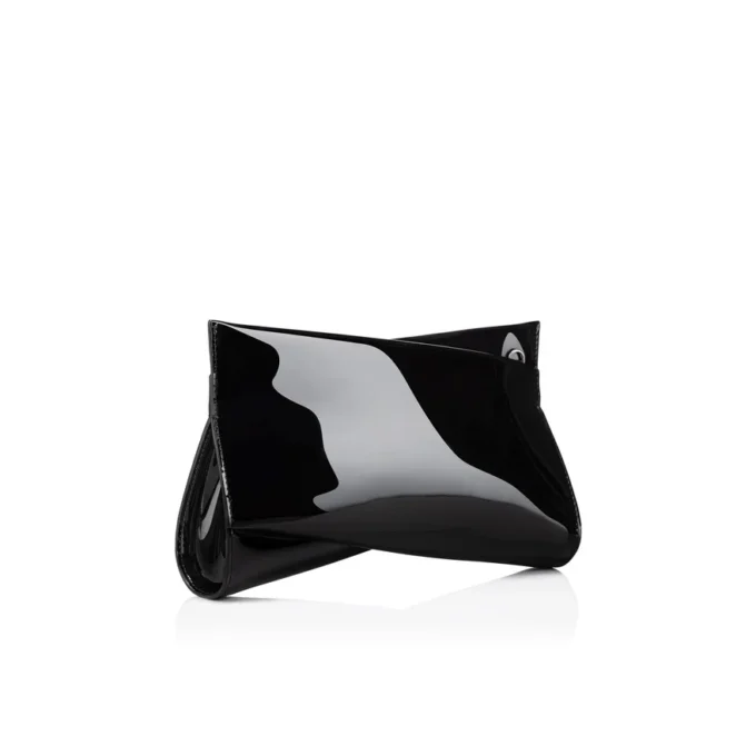 Loubitwist – Clutch – Lakeret læder – Sort Loubitwist – Clutch – Lakeret læder – Sort