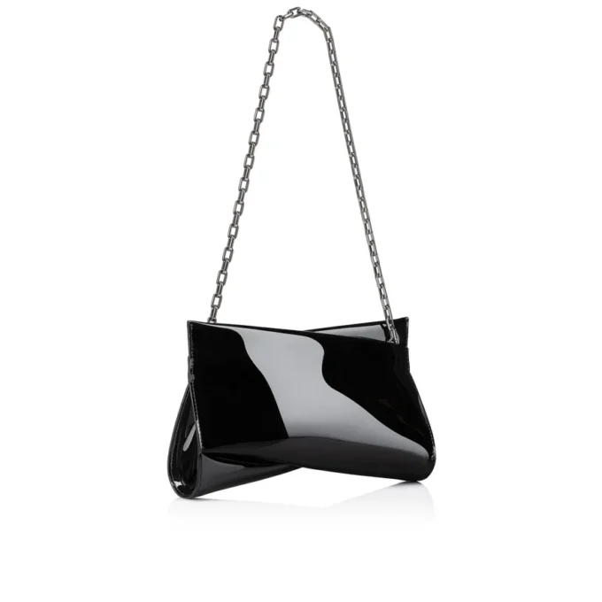 Loubitwist – Clutch – Lakeret læder – Sort Loubitwist – Clutch – Lakeret læder – Sort