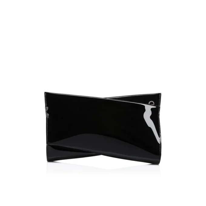Loubitwist – Clutch – Lakeret læder – Sort Loubitwist – Clutch – Lakeret læder – Sort