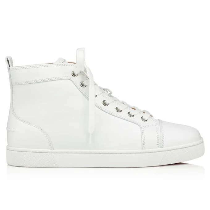 Louis – Høje Sneakers – Kalveskind – Hvid – Herre