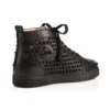 Louis – Høje Sneakers – Kalveskind og pigge – Sort – Herre