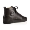 Louis – Højtop-Sneakers – Kalveskind – Sort – Herre