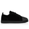 Louis Jr P Perla – Sneakers – Kalveskind og strass – Sort – Herre Louis Jr P Perla – Sneakers – Kalveskind og strass – Sort – Herre
