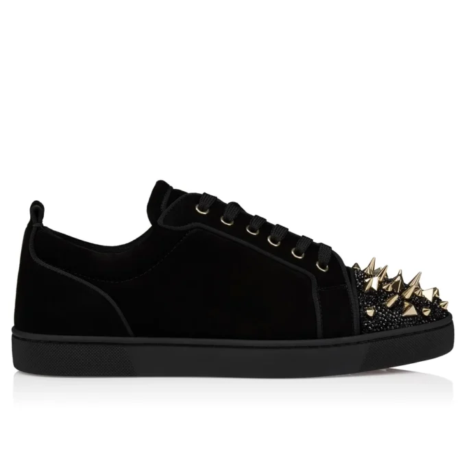 Louis Junior P Pik Pik Strass – Sneakers – Kalveskind – Sort – Herre Louis Junior P Pik Pik Strass – Sneakers – Kalveskind – Sort – Herre