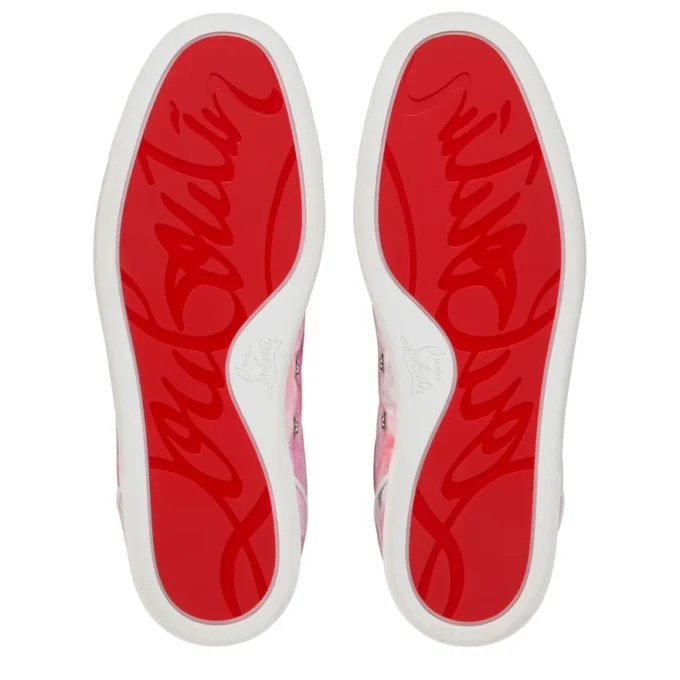 Louis Junior – Sneakers – Kinesisk stof med pæonprint – Flerfarvet – Herre Louis Junior – Sneakers – Kinesisk stof med pæonprint – Flerfarvet – Herre
