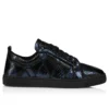 Louis Junior – Sneakers – Patchwork af vandslangeskind – Sort – Herre Louis Junior – Sneakers – Patchwork af vandslangeskind – Sort – Herre